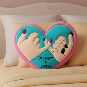 Pinky Promise Pillow - Personalized Personalized Gifts For Besties 08NAQN201125-Homacus