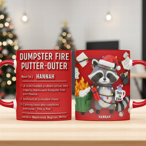 Funny Raccoon Office Coffee Mug – Personalized Gifts For Coworker 06naqn131125-Homacus