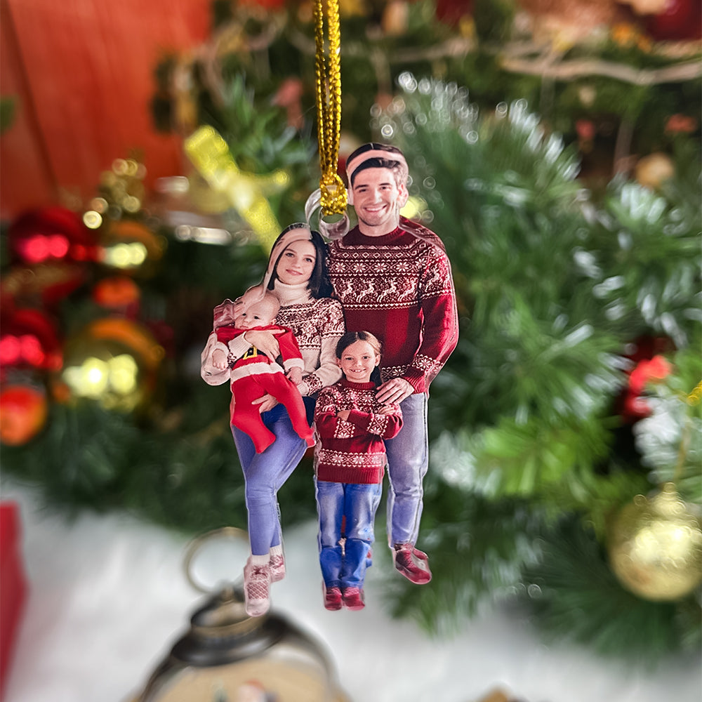 Custom Photo Gifts for Family Ornament 175acvp140924-Homacus