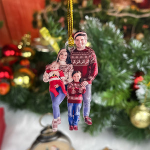Custom Photo Gifts for Family Ornament 175acvp140924-Homacus