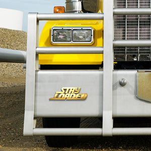 Semi-Truck Car 3D Letters Name Custom Metal Emblems With Double-sided Adhesive Tape 01huhu140825-Homacus