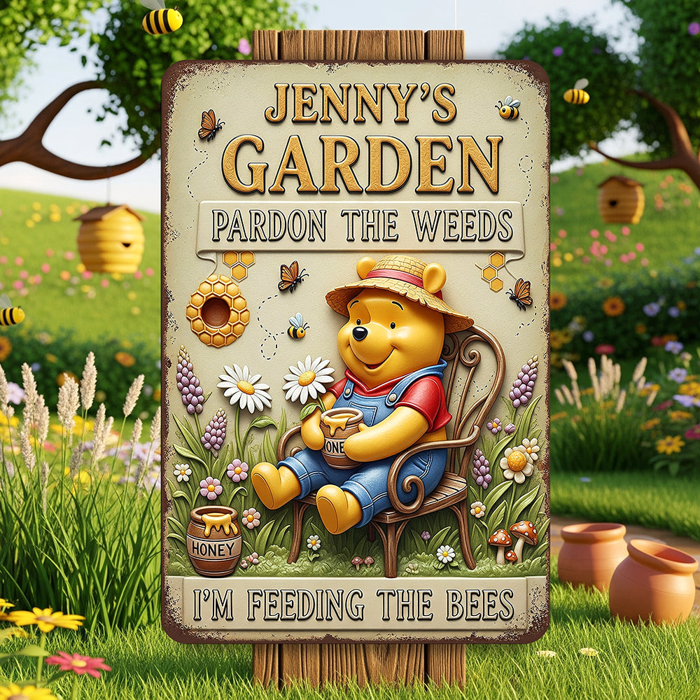 Garden Metal Sign - Personalized Gifts For Garden Lovers 06ohqn050625-Homacus