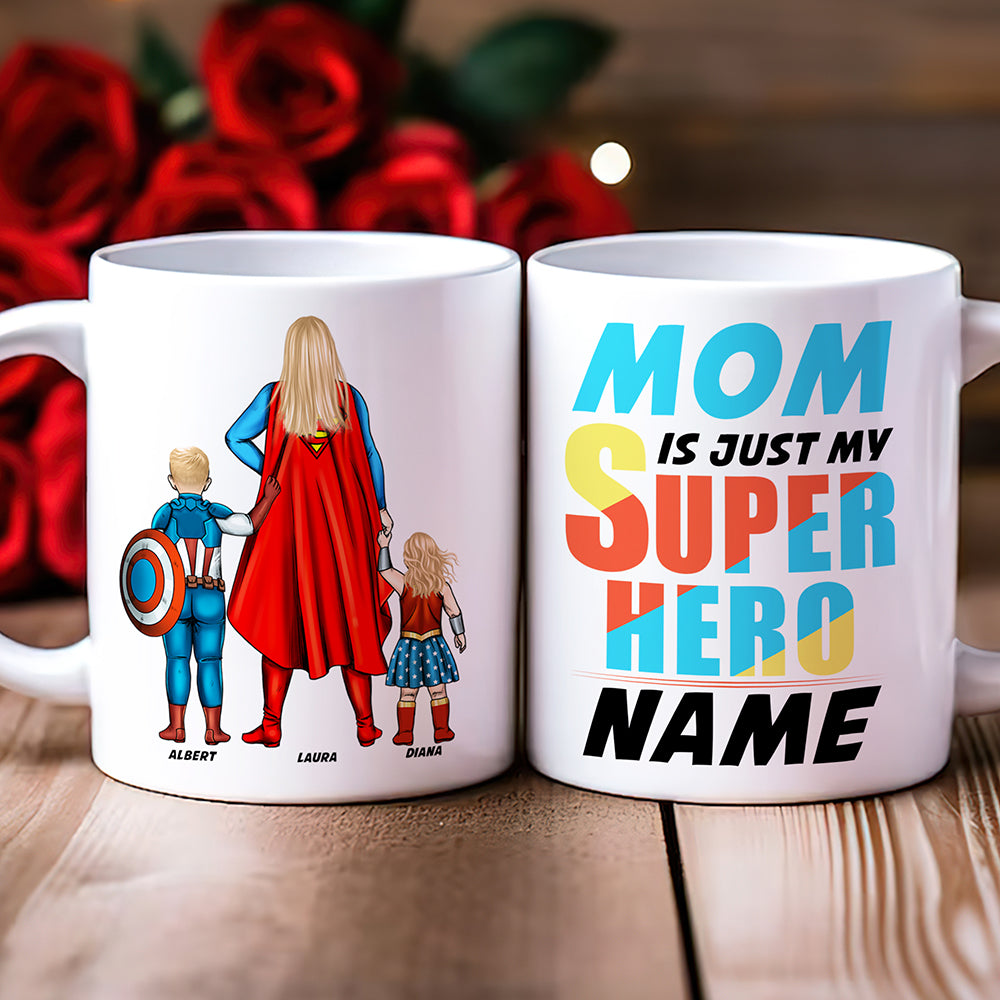Personalized Gifts For Mom Coffee Mug Mom Is The Best 03TOQN240325PA-Homacus
