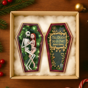 Personalized Spooky Gifts For Couple Christmas Ornament 07ohtn151025-Homacus