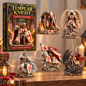 Sacred Templar Knight Advent Calendar Blind Box - Personalized Christmas Gifts 01qhqn241026-Homacus
