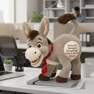 Funny Donkey Custom Shape Pillow - Personalized Gifts For Coworkers 07naqn171125-Homacus