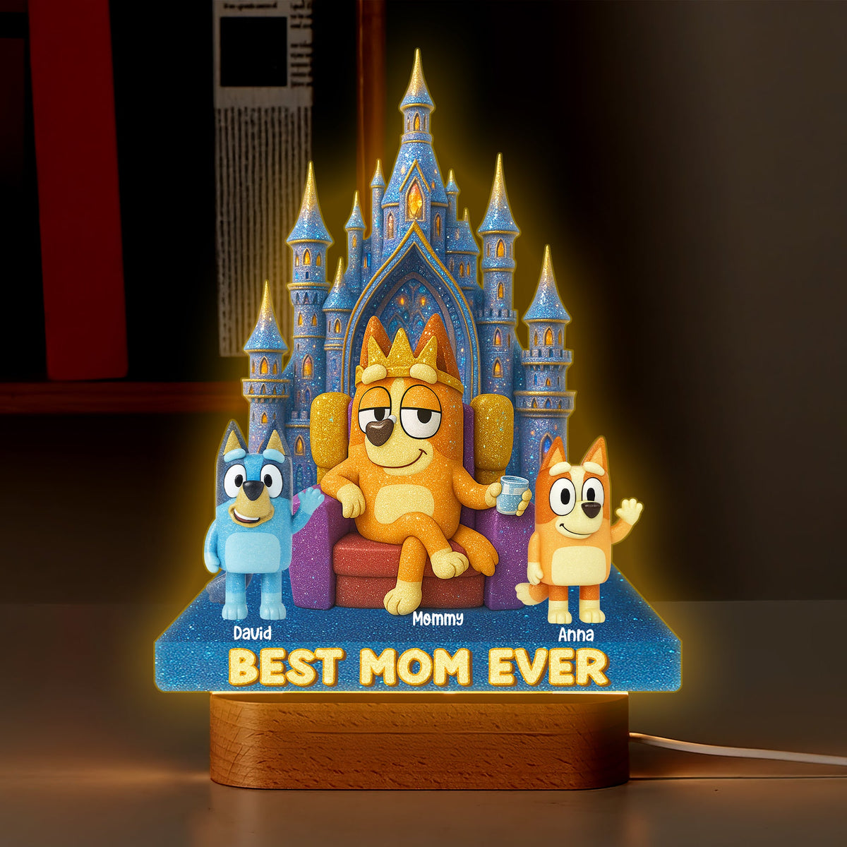 Personalized Gifts For Mom LED Light Best Mom Ever 02natn190425-Homacus