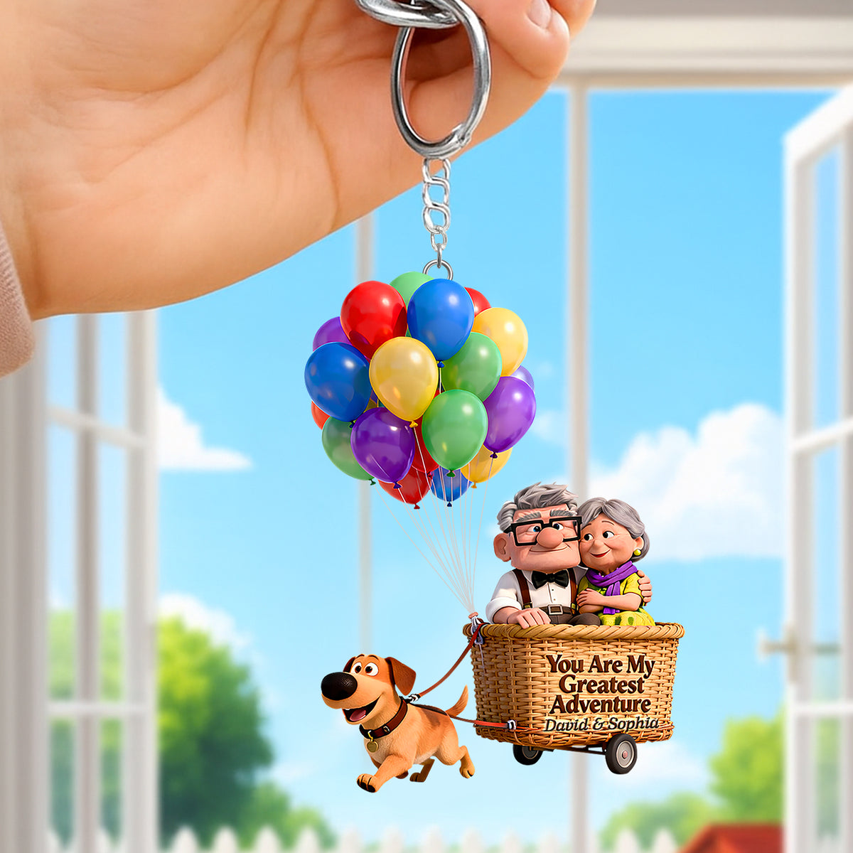 Greatest Adventure Couple Keychain - Personalized Gifts For Couples 06ohqn280126-Homacus