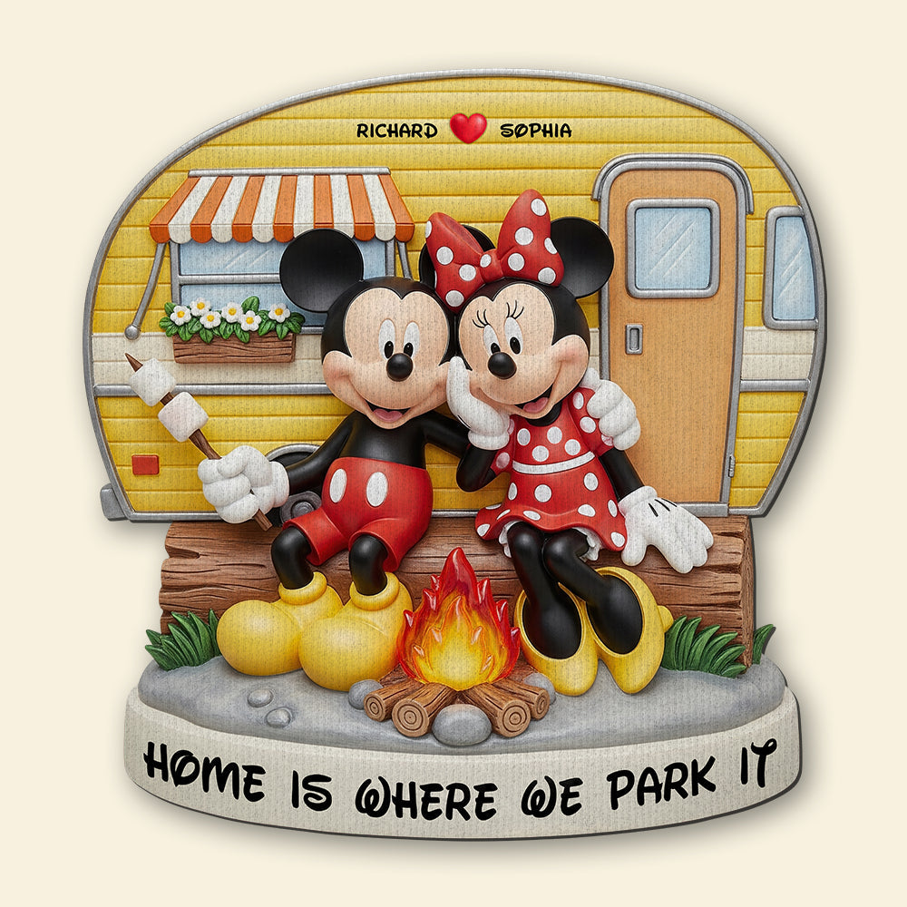 Camping Couple Doormat - Personalized Gifts For Couple 03naqn090625-Homacus