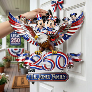 Fun Family On Eagle Wings Acrylic Sign - Personalized Decor Gifts For Family 02qhta020626-Homacus