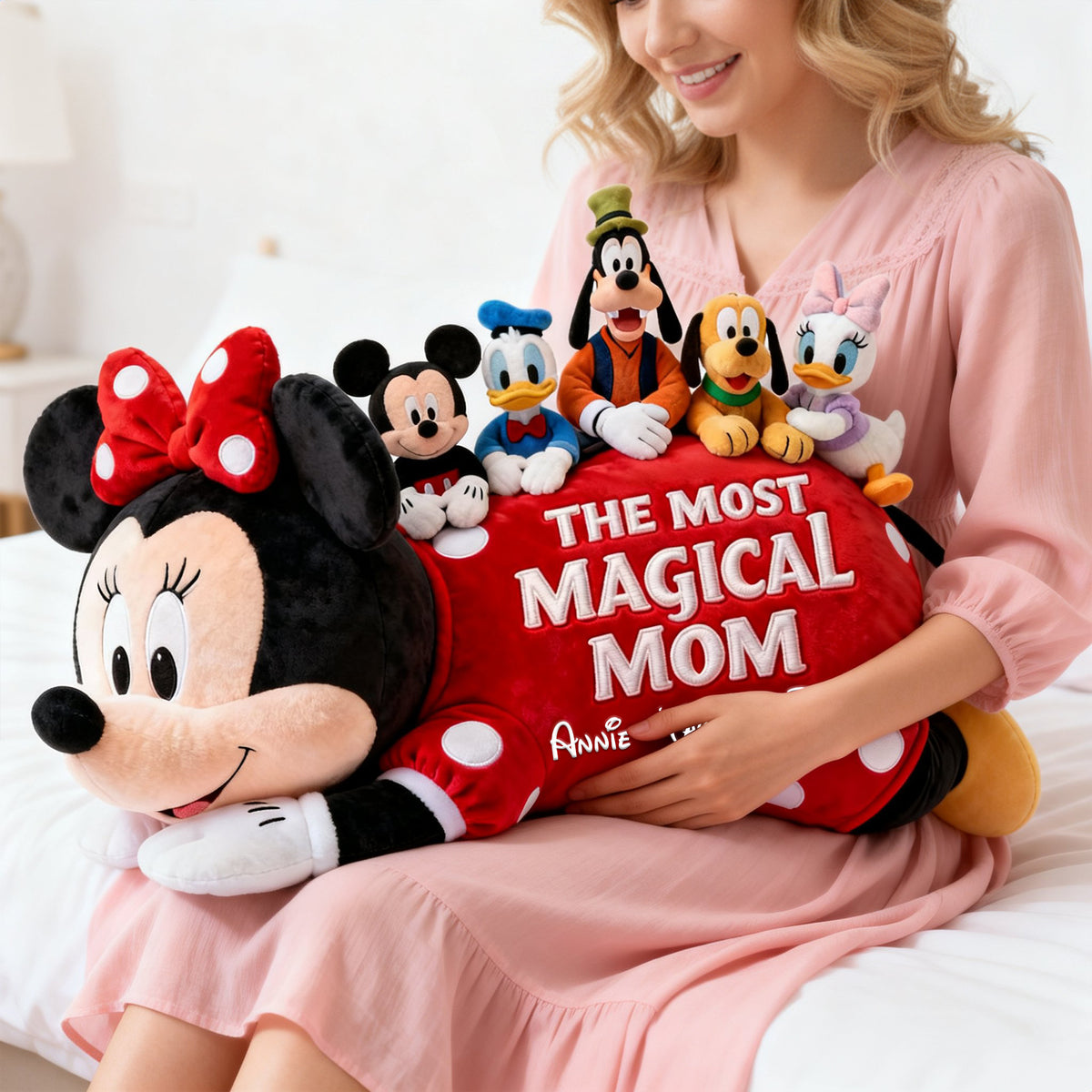 Most Magical Mom Shaped Pillow - Personalized Gift For Mom 01KILU050226-Homacus