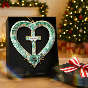 Christian Couple Christmas Ornament - Personalized Gifts For Couple 02toqn300925-Homacus