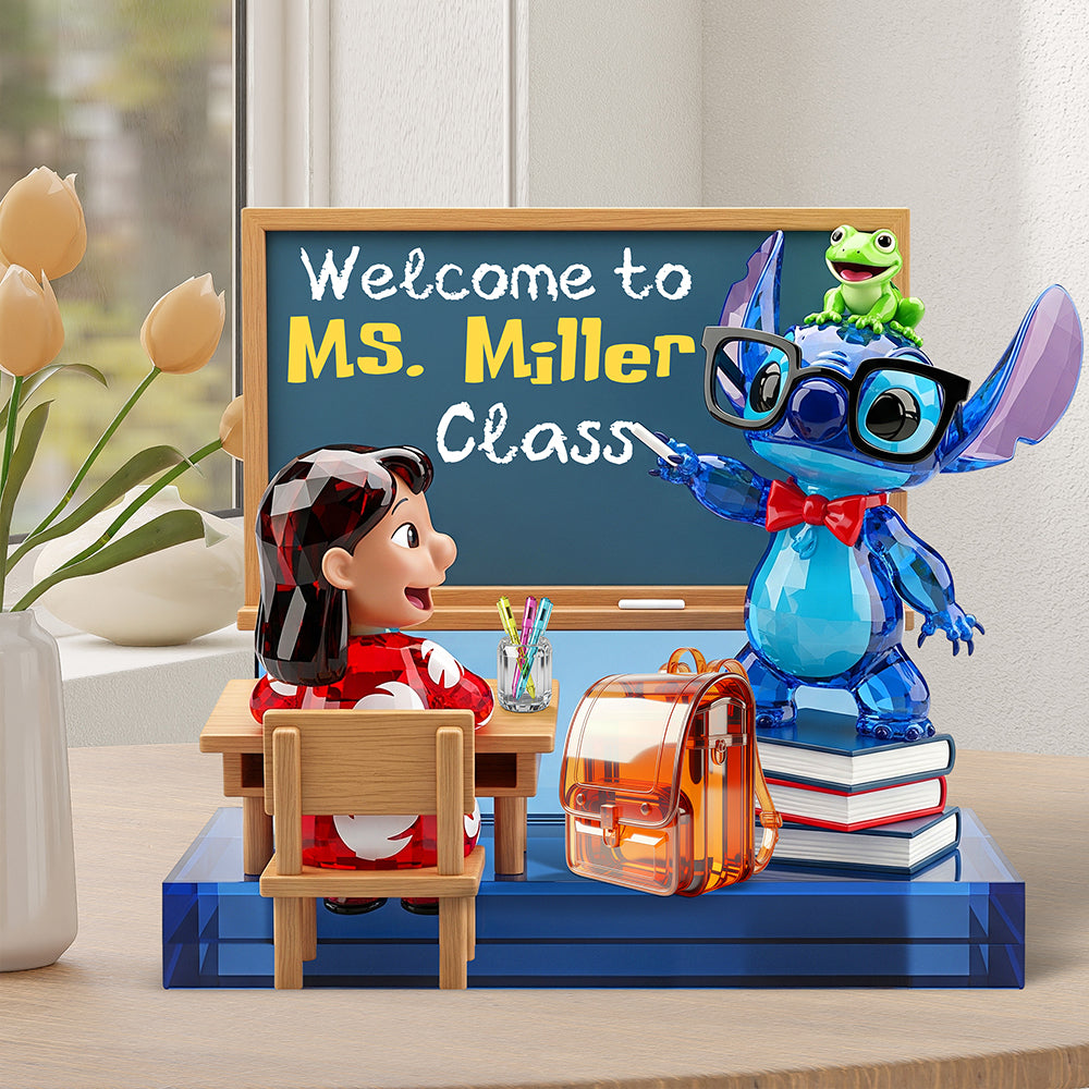 Teacher Acrylic Plaque - Personalized Gifts For Teacher 01PGQN020725-Homacus