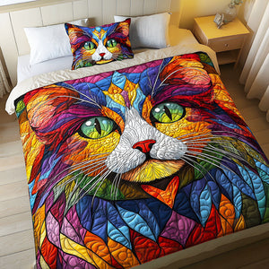 Personalized Gifts For Cat Lovers Quilt Bedding Set Special Line, Persian Cat 03TGMH200125-Homacus