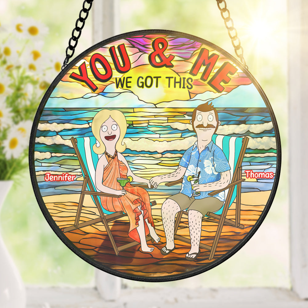 Personalized Gifts For Couple Stained Glass 01huqn280225pa-Homacus
