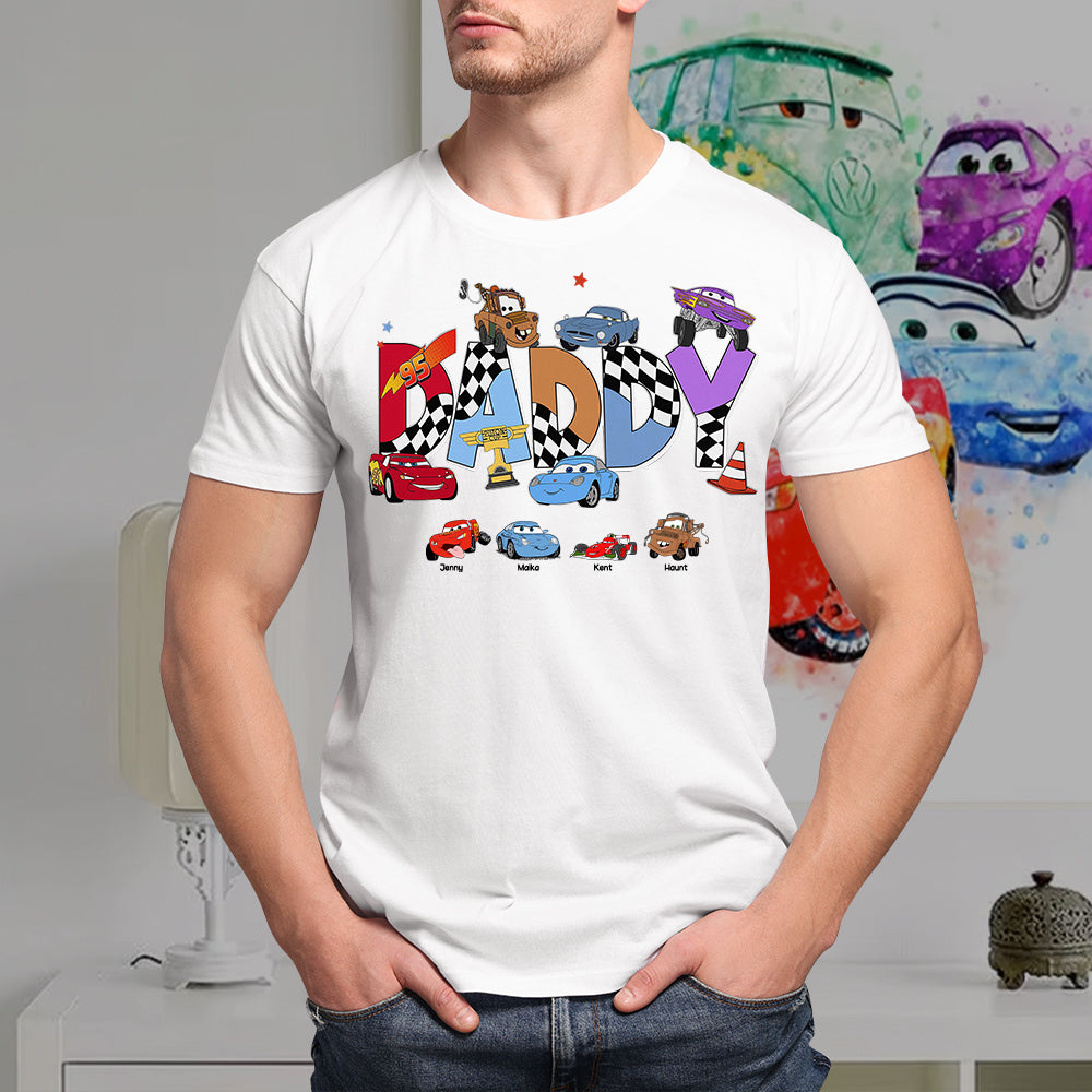 Personalized Gifts For Dad Shirt Pixar Cars 041KALU160125 LMQN-Homacus