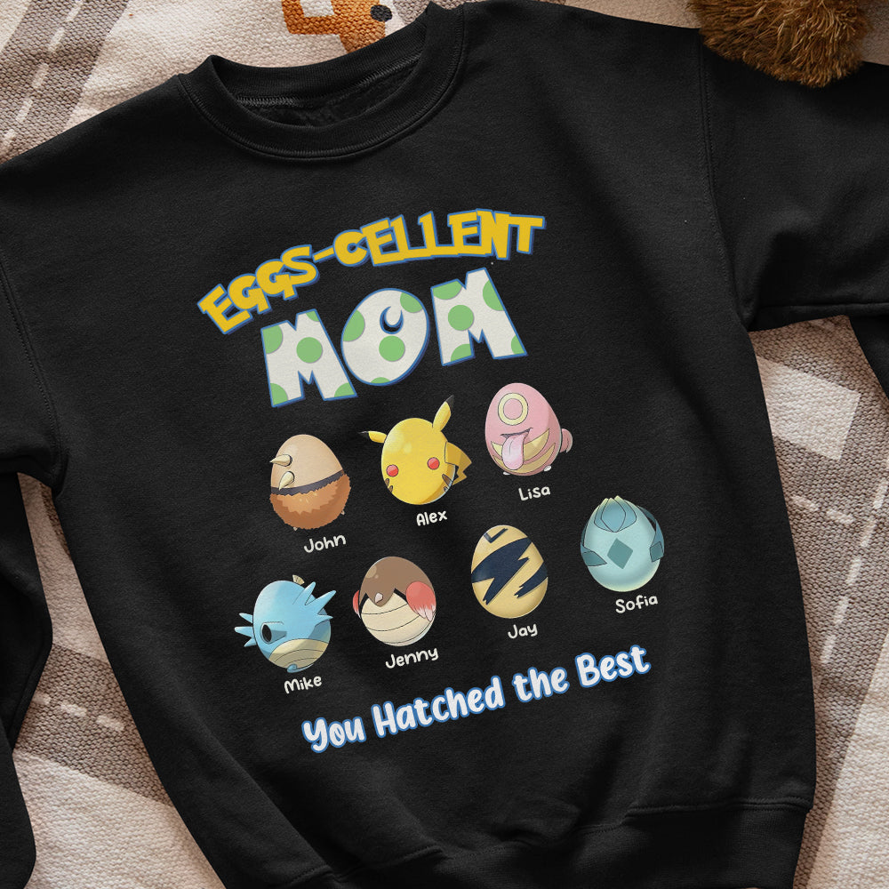 Personalized Gifts For Mom Shirt Eggs Mom 04OHMH130225-Homacus