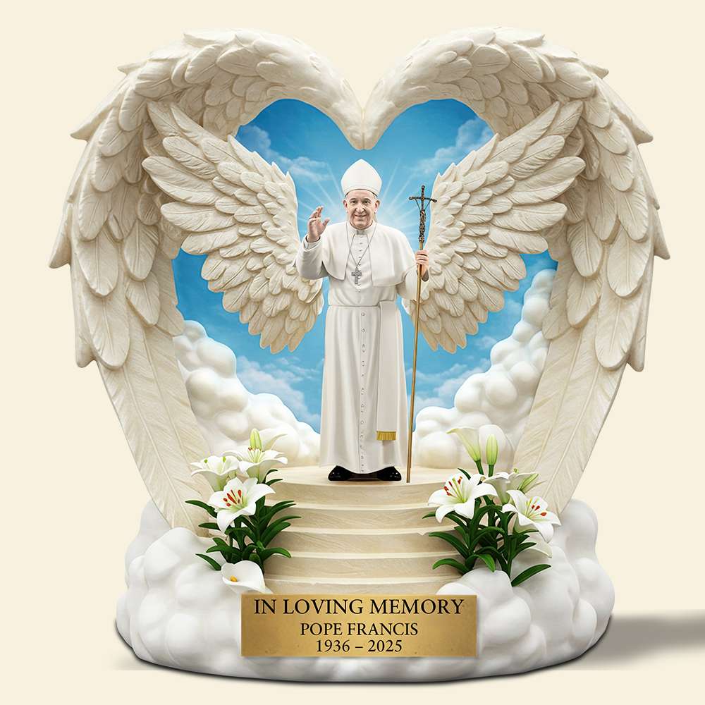 In Eternal Peace Pope Francis - Memorial Acrylic Plaque 05QHDT210425-Homacus