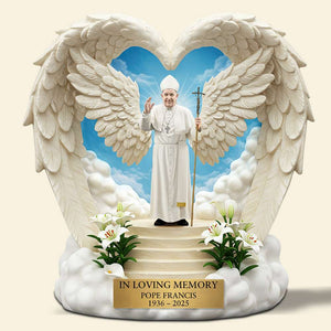 In Eternal Peace Pope Francis - Memorial Acrylic Plaque 05QHDT210425-Homacus