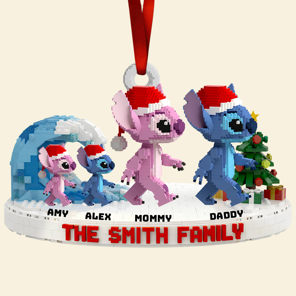 The Perfect Family Christmas Ornament Personalized Gifts For Family 04OHDT151025-Homacus