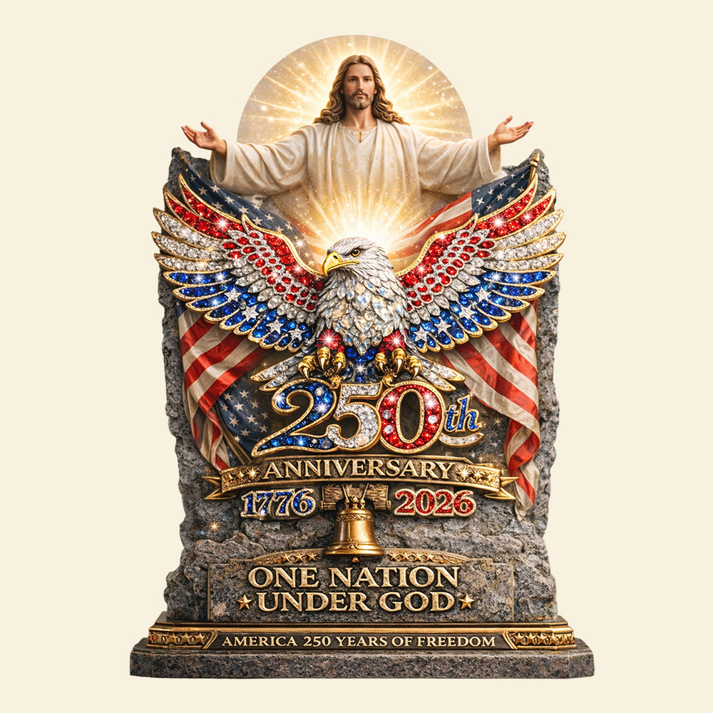 250th Anniversary Acrylic Plaque Personalized Gifts For Christians 04TODT050326-Homacus