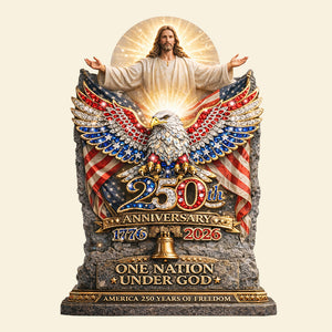 250th Anniversary Acrylic Plaque Personalized Gifts For Christians 04TODT050326-Homacus