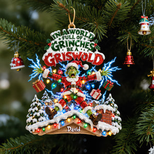 Electric Shock Christmas Ornament - Personalized Funny Gifts For Movie Lovers 04nalu161026-Homacus
