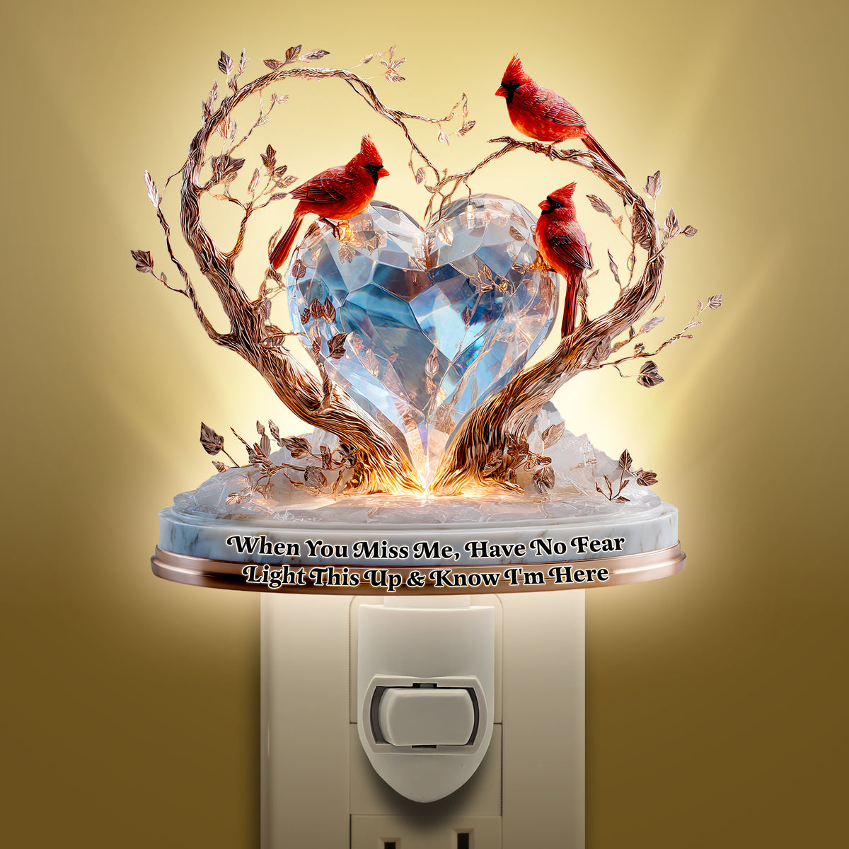 Memorial Heaven Acrylic Night Light Custom Photo Gifts For Heaven 02TGDT060625-Homacus