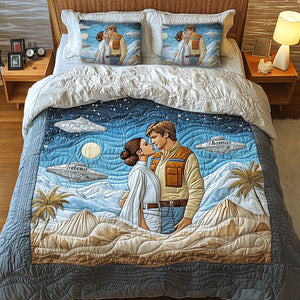 Galaxy Couple Quilt Bedding Set - Personalized Gifts For Couple 01tgmg080725-Homacus