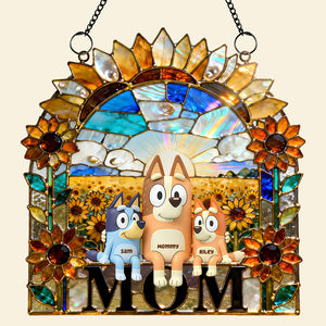 Love Mom Suncatcher - Personalized Gifts For Mothers 04nadt120226-Homacus
