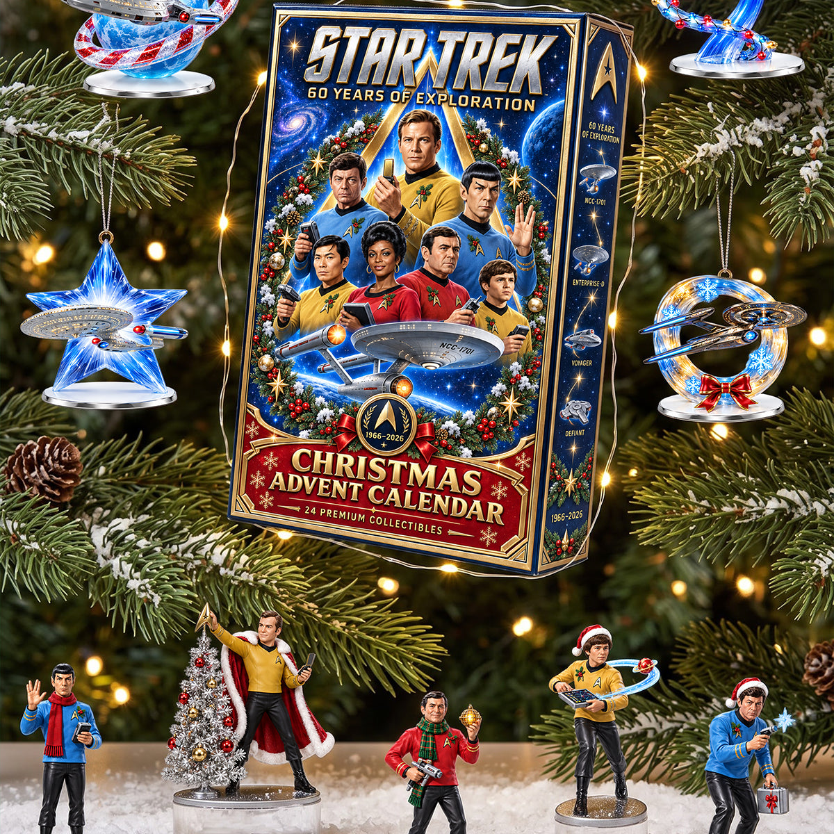 Scifi Space Christmas Advent Calendar Blind Box - Personalized Gifts For Christmas 02tyta260926
