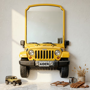 Off-road Custom Shaped Mirror - Personalized Gifts For Off-road Lovers 03hyta230126-Homacus