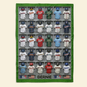 Sport Teams Uniform Blanket - Personalized Gifts For Sport Fans Blanket 04HUDT200326-Homacus