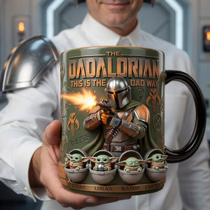 Legendary Dad Force Magic Coffee Mug - Personalized Father's Day Gifts 05tylu290426-Homacus