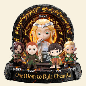 One Mom To Rule Them All Acrylic Plaque - Personalized Gifts For Mom 01hudt280326-Homacus