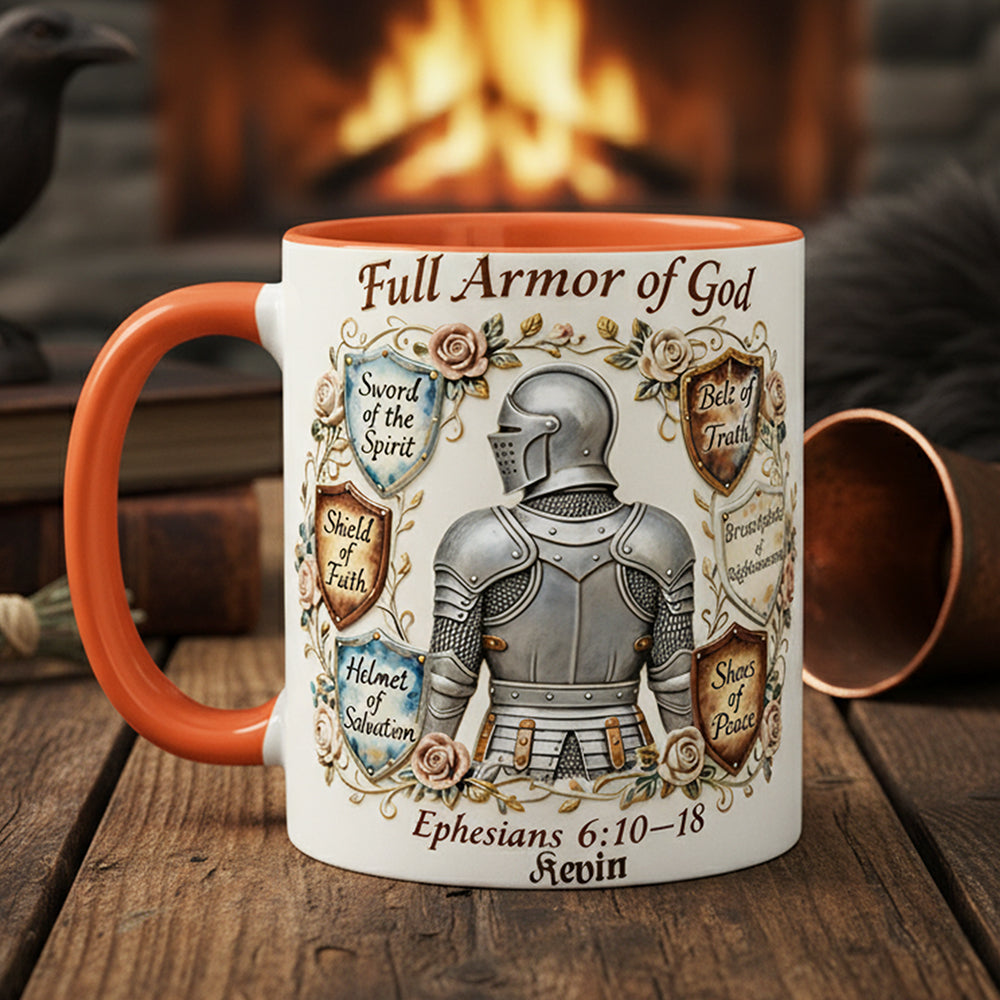 Armor Of God Coffee Accent Mug - Personalized Gifts For Christian 03pata261225-Homacus