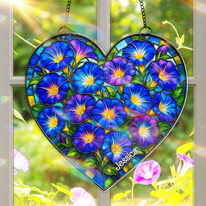 Flower Garden Suncatcher Ornament Personalized Gifts for Flower Lovers 01HULU180725-Homacus