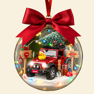 Personalized Gifts For Car Lovers Christmas Ornament 03hyqn011025-Homacus