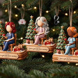 Nurse On Duty Acrylic Ornament - Personalized Christmas Gift For Nurses 02PGTA151026-Homacus