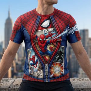 Comic Breakout T-Shirt, Personalized Gifts For Movie Lovers 02hata050826-Homacus