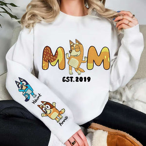 Personalized Gifts For Mom Shirt Cartoon Kids 01OHLU220325-Homacus