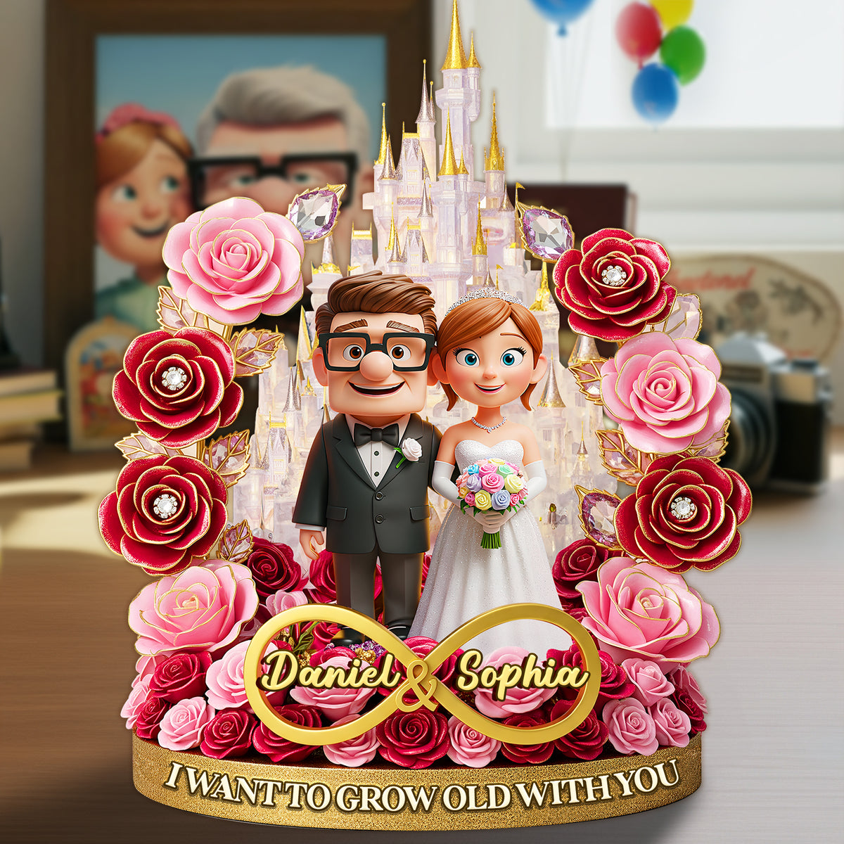 Forever Together Acrylic Plaque - Personalized Gifts For Couples 01OHLU210625-Homacus