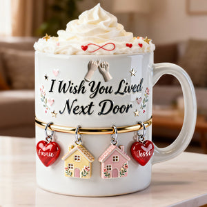 Bestie Long Distance Coffee Mug - Personalized Gift For Besties 07NALU291225-Homacus
