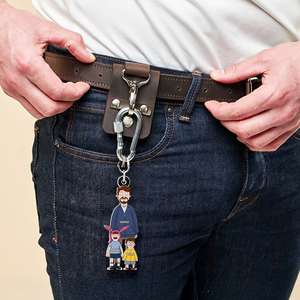 Personalized Gifts For Dad Keychain 01qhhu040325hg-Homacus