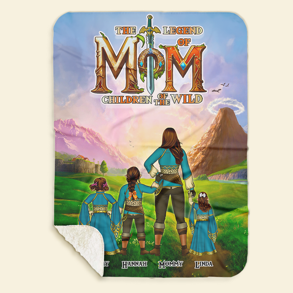 Personalized Gifts For Mom Blanket - The Legend Of Mom Mother's Day 05ACHU210325HG-Homacus