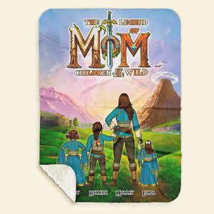 Personalized Gifts For Mom Blanket - The Legend Of Mom Mother's Day 05ACHU210325HG-Homacus