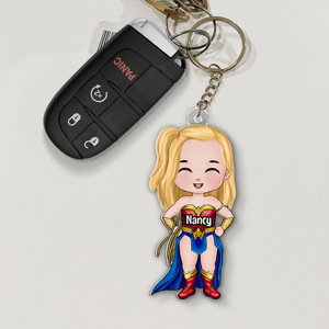 Personalized Gifts For Superhero Fans Keychain 06QHHU170125PA-Homacus