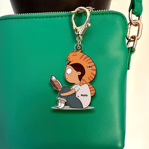 Personalized Gifts For Cat Lover Keychain 03QHHU130325TM-Homacus
