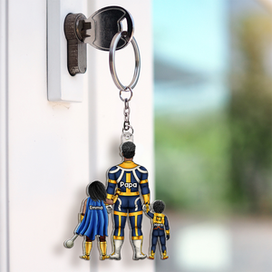 Energy Dad Acrylic Keychain - Personalized Gifts For Dad 03QHHU210525HG-Homacus