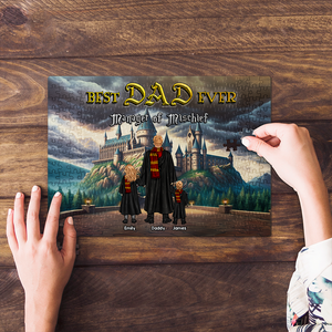 Best Dad Jigsaw Puzzle 04achu050425 - Personalized Gifts For Dad-Homacus